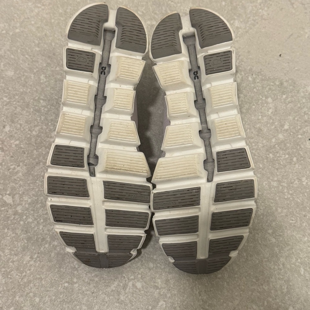 On Running Light Purple lavender and Gray Athletic Shoes - Picture 8 of 8